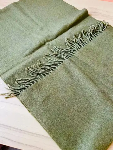 [ 새상품급 클리닝 완료 ] DRAKE'S 머플러 캐시미어 울