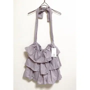 merry jenny 새상품 라벤더 frilly tote bag