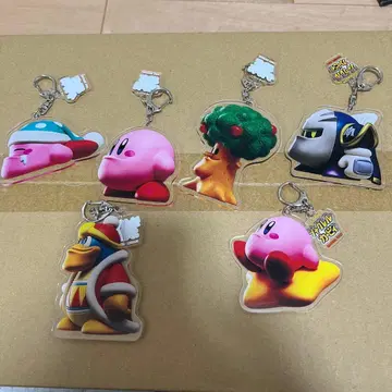 샤쿠레루 커비 키링 6개 세트
