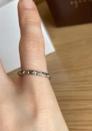 아가트 플라티나 실버 반지 11호