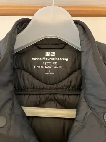 유니클로 White Mountaineering 하이브리드 다운 자켓