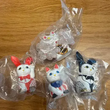 현대 미술 이등병의 마네키네코 전 4종 세트 캡슐 토이