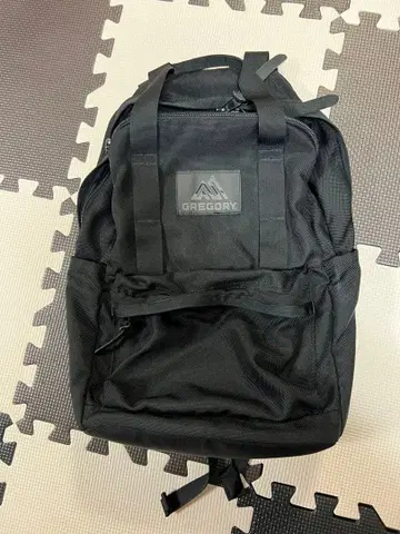 GREGORY 블랙 백팩 중형 (할인 협의 가능)