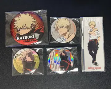 히로아카 바쿠고 캔뱃지 세트