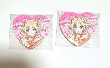 러브 라이브 렌노소라 오오사와 루리노 세븐 인터넷 한정판 캔뱃지 2개