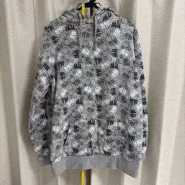 [ HoneyWorks ] 쿠마팡 풀오버 후드티 그레이 L 사이즈