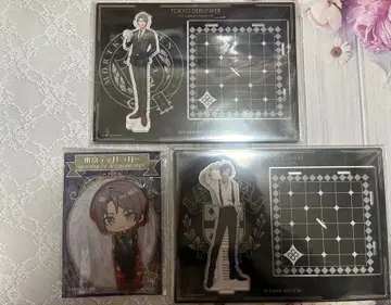 도쿄 디뱅커 아크릴 스탠드 세트 이사미 유리 호시쿠이 타이카 신조 린