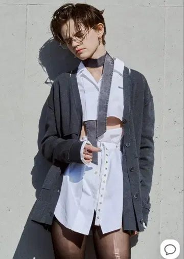 jose moon DEFORMATION COVER SHIRT