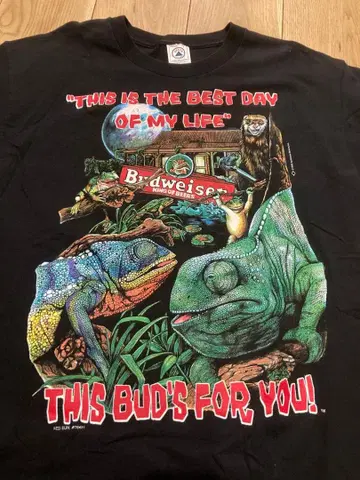 90s Budweiser 버드와이저 DELTA제 L 사이즈 빈티지