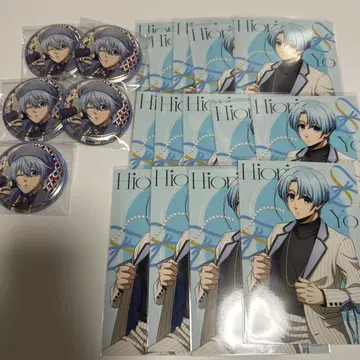 블루 록 와양절충ver. 캔뱃지 발레코 브로마이드 히오리 요