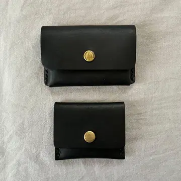 TRAVELER'S FACTORY 카드 케이스 코인 케이스 블랙 세트