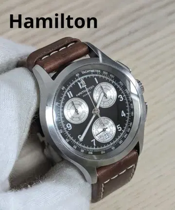 Hamilton 해밀턴 카키 크로노그래프