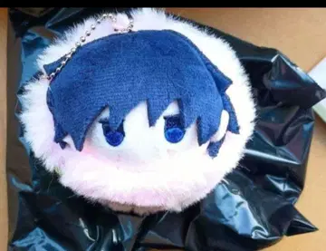 [토미오카 기유] 애니메이션 귀멸의 칼날 벚꽃떡 마스코트 봉제 인형