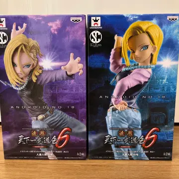 드래곤볼 피규어 조형천하제일무도회6 18호 피규어