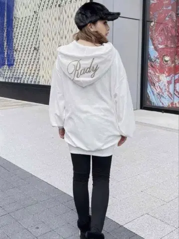 Rady 후디 셋업 화이트