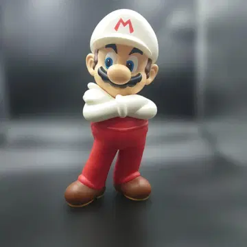 마리오 피규어 빨간색 오버롤