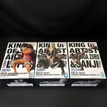 원피스 루피 조로 상디 피규어 킹 오브 아티스트