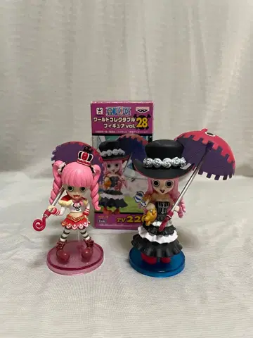 월드 콜렉터블 원피스 페로나 피규어 2세트