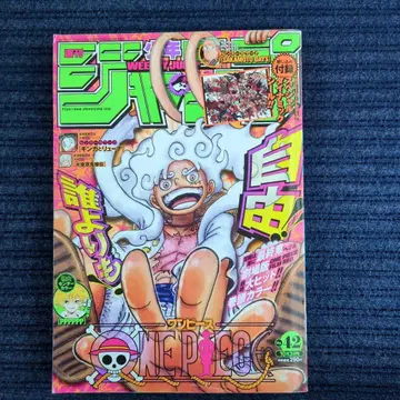 주간 소년 점프 2022년 42호 원피스 니카 첫 표지 히로아카 씰