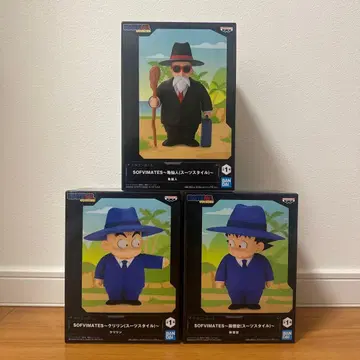 드래곤볼 SOFVIMATES 크리링, 손오공, 무천도사 3종 세트