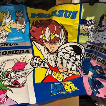 세인트 세이야 돗자리 페가수스와 안드로메다 캐릭터 굿즈