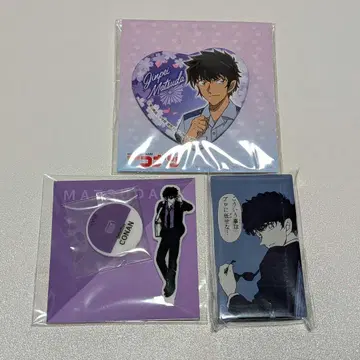 명탐정 코난 마츠다 진페이 아크릴 블록 아크릴 스탠드 캔뱃지