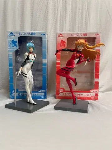 에반게리온 제일복권 아야나미 레이 & 아스카 랑그레이 피규어 세트