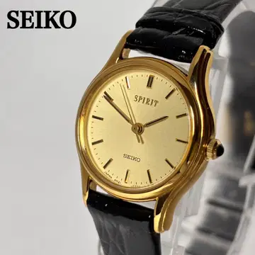 SEIKO 스피릿 여성용 손목시계 4N21-0380 쿼츠 작동 안 함