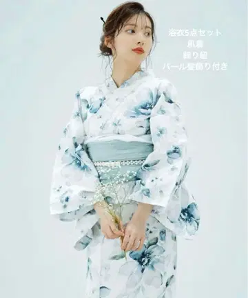 Dita 유카타 세트 (량풍의 찬찬 시라베)