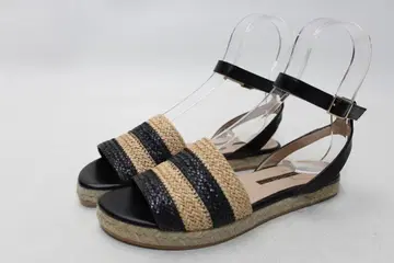 50 펠리코 서니 천연 가죽 플랫 샌들 (36) 컨디션 최상