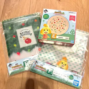 모여봐요 동물의 숲 제일복권 E상 F상