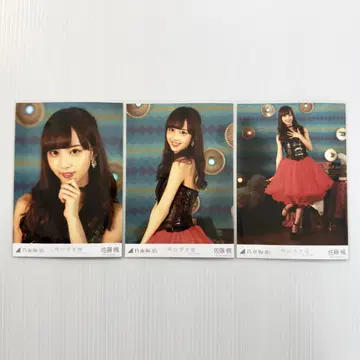 사토 카에데 삼각형의 빈터 언더ver 컴프 노기자카46 브로마이드