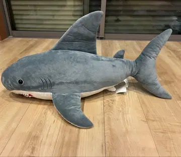 상어 봉제 인형 그레이와 화이트