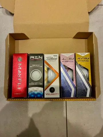 골프 볼 세트 ( MAXFLI, RZN, Titleist, XXIO )