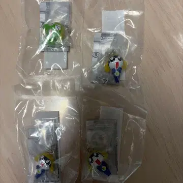 개구리 중사 케로로 키링 4개 세트