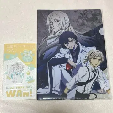 클리어 파일 아크릴 스탠드 다자이 오사무 에도가와 란포 문호 스트레이독스