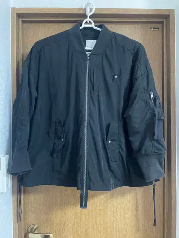 GENE HEAVENS MA-1 블루종 충전솜 밀리터리 자켓