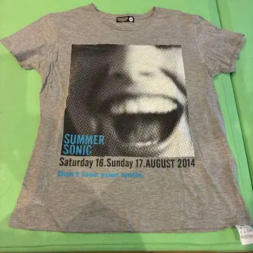 SUMMER SONIC 티셔츠 M 사이즈 2014년