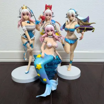 수퍼소니코 피규어 4종 세트 옛날 이야기