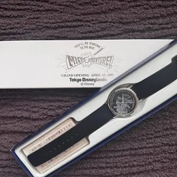 [레어 상품] 디즈니랜드 마이크로 어드벤처 오픈 기념 시계