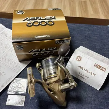 택 포함 새상품 SHIMANO AERLEX 6000 스피닝 릴