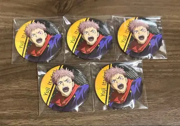 주술회전 HMV 로손 Loppi 한정판 캔뱃지 이타도리 유우지