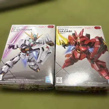 [ 새상품 ] SD건담 EX스탠다드 뉴건담 & 사자비 세트
