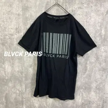 BLVCK PARIS BLVCK BARCODE TEE 바코드 XL