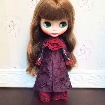 네오 브라이스 사이즈 - 코트 진홍색 보라색