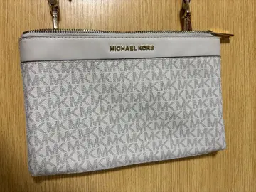 MICHAEL KORS 숄더백 화이트/그레이 레이디백