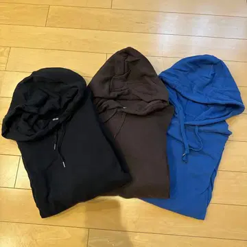 UNIQLO 유니클로 후드티 3종 세트 XL L