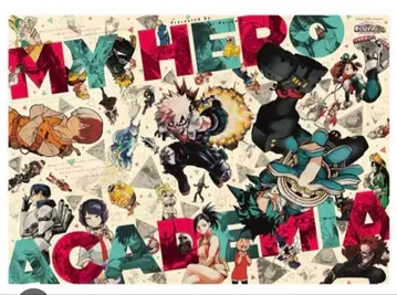 나의 히어로 아카데미아 원화전 포스터