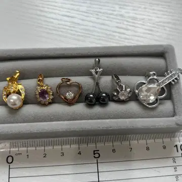 총 6점 큐트 엘레강트 펜던트 탑 유품 정리 0403-37