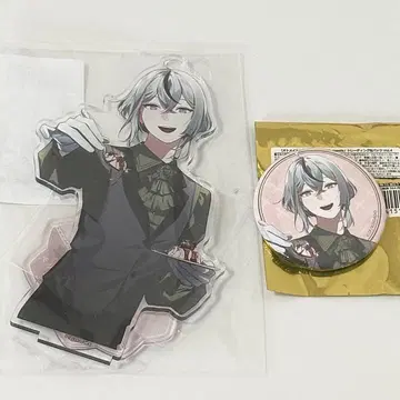 오토메이트 파티 캔뱃지 비즈로그 오발렉 모리 아크릴 스탠드